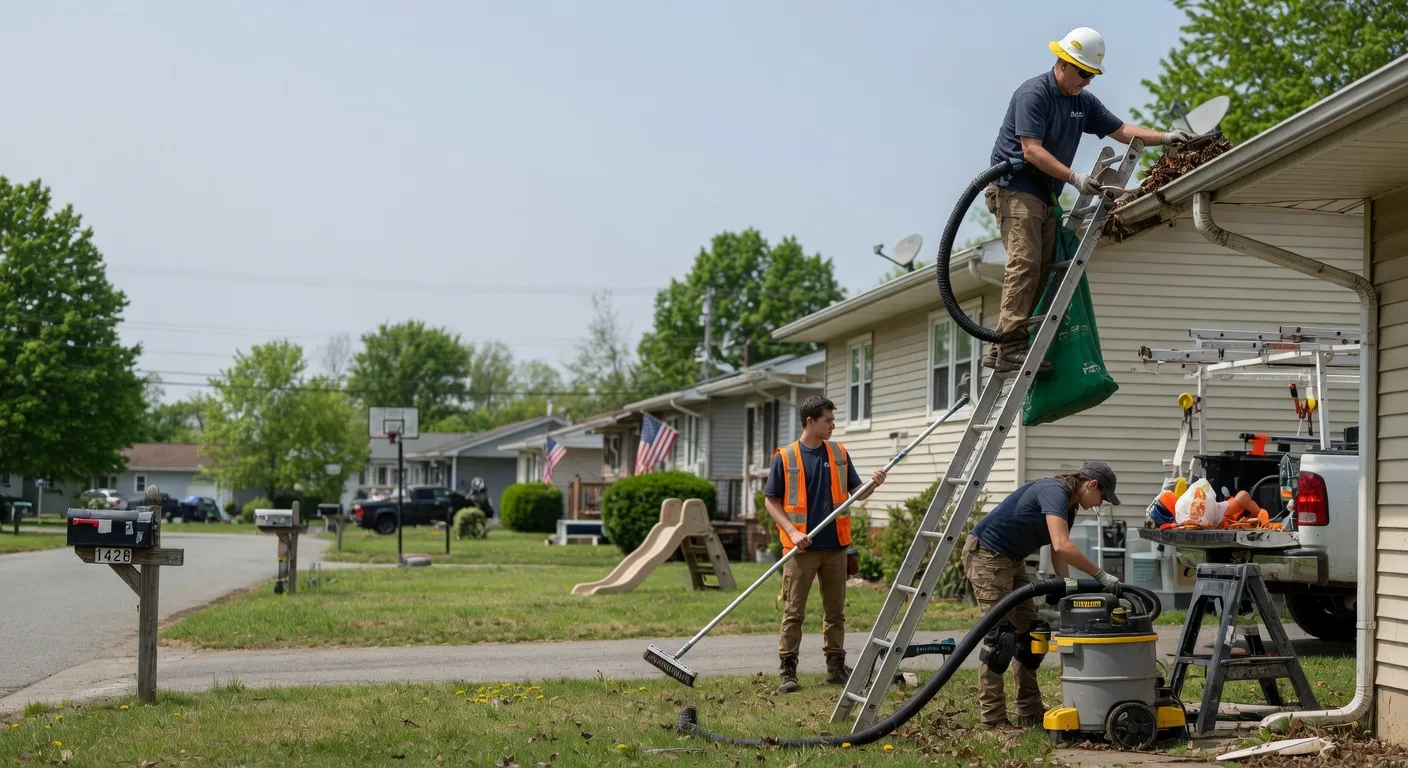 Gutter Installation in Saybrook, IL near me